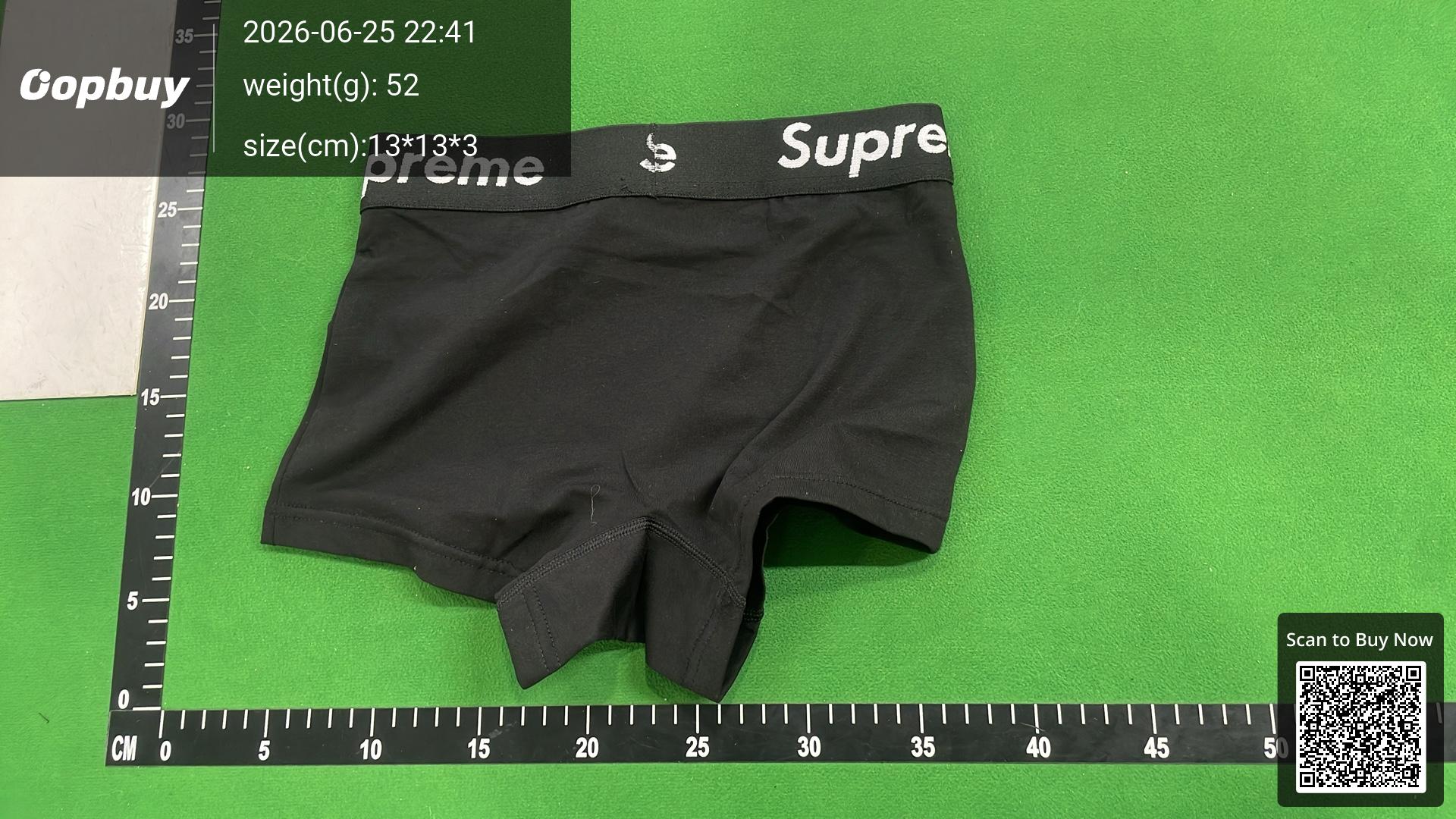 Foto QC 3 de Other Underwear Cotton Boxer Briefs White Grey Black
