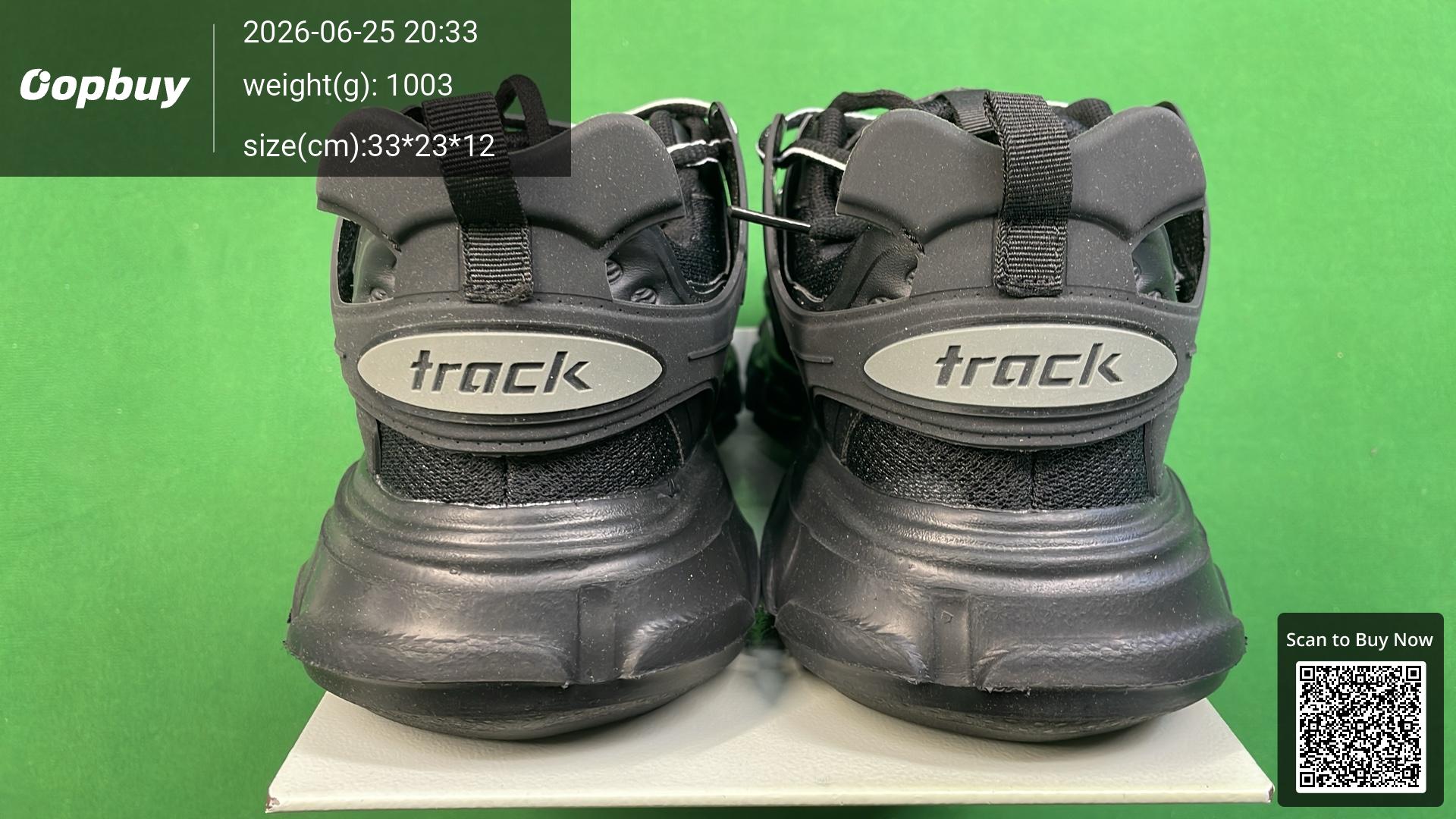 Foto QC 3 de Balenciaga Track LED OG Pink Grey