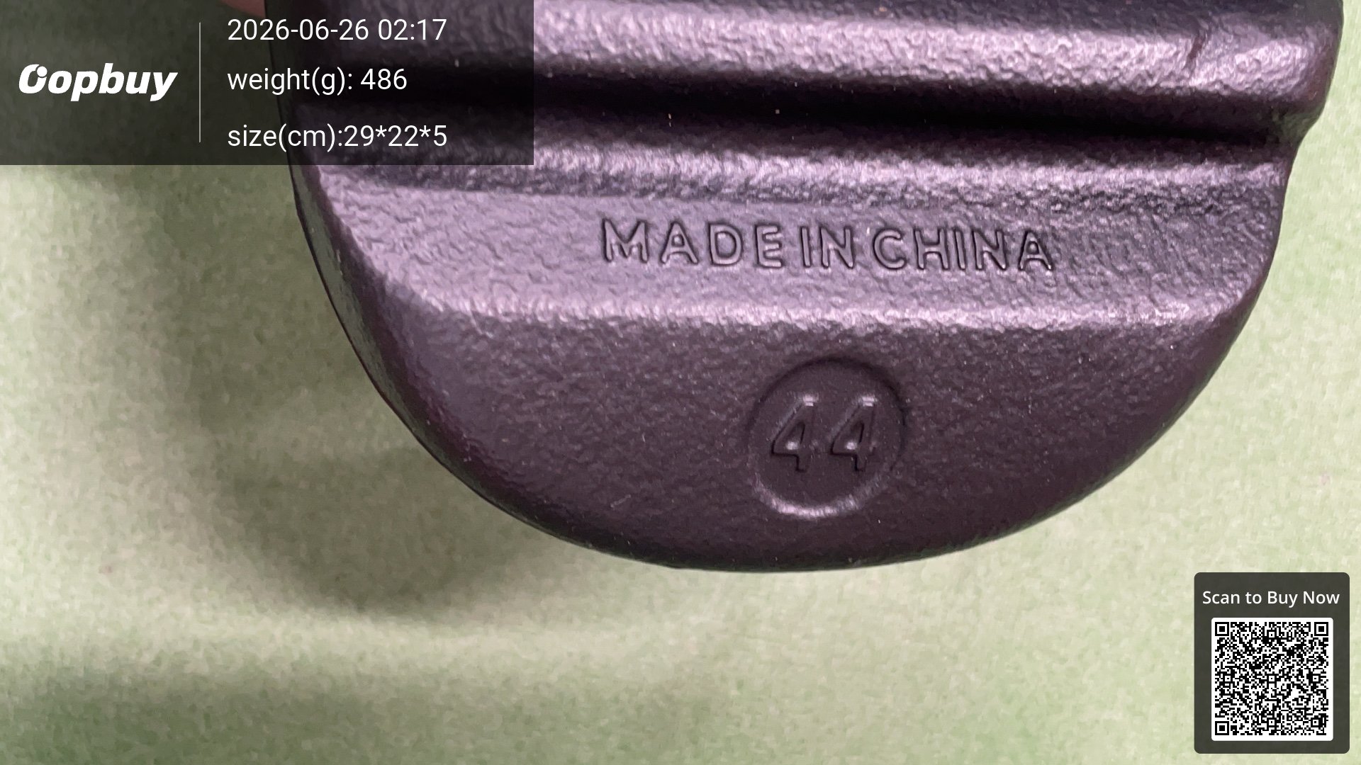 Foto QC 2 de adidas Yeezy Slide Bone