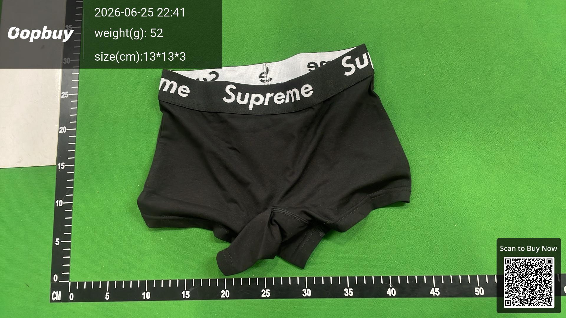 Foto QC 2 de Other Underwear Cotton Boxer Briefs White Grey Black