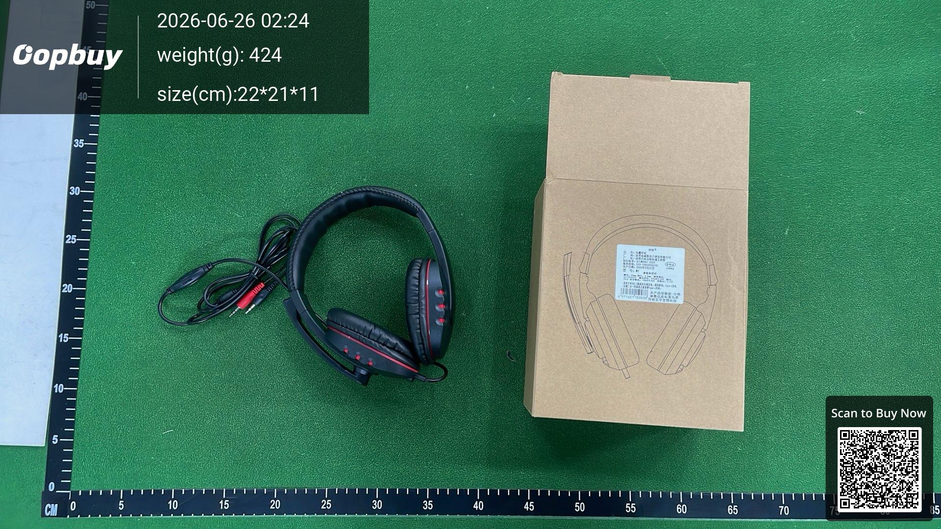 Foto QC 3 de Yushuo Wired Gaming Headset Standard Edition with Mic Black