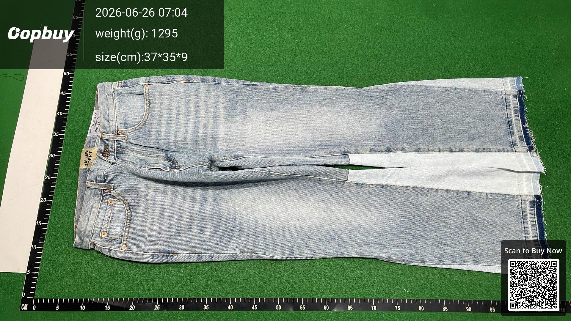 Foto QC 6 de Gallery Dept. La Flare Jeans Washed Black Blue