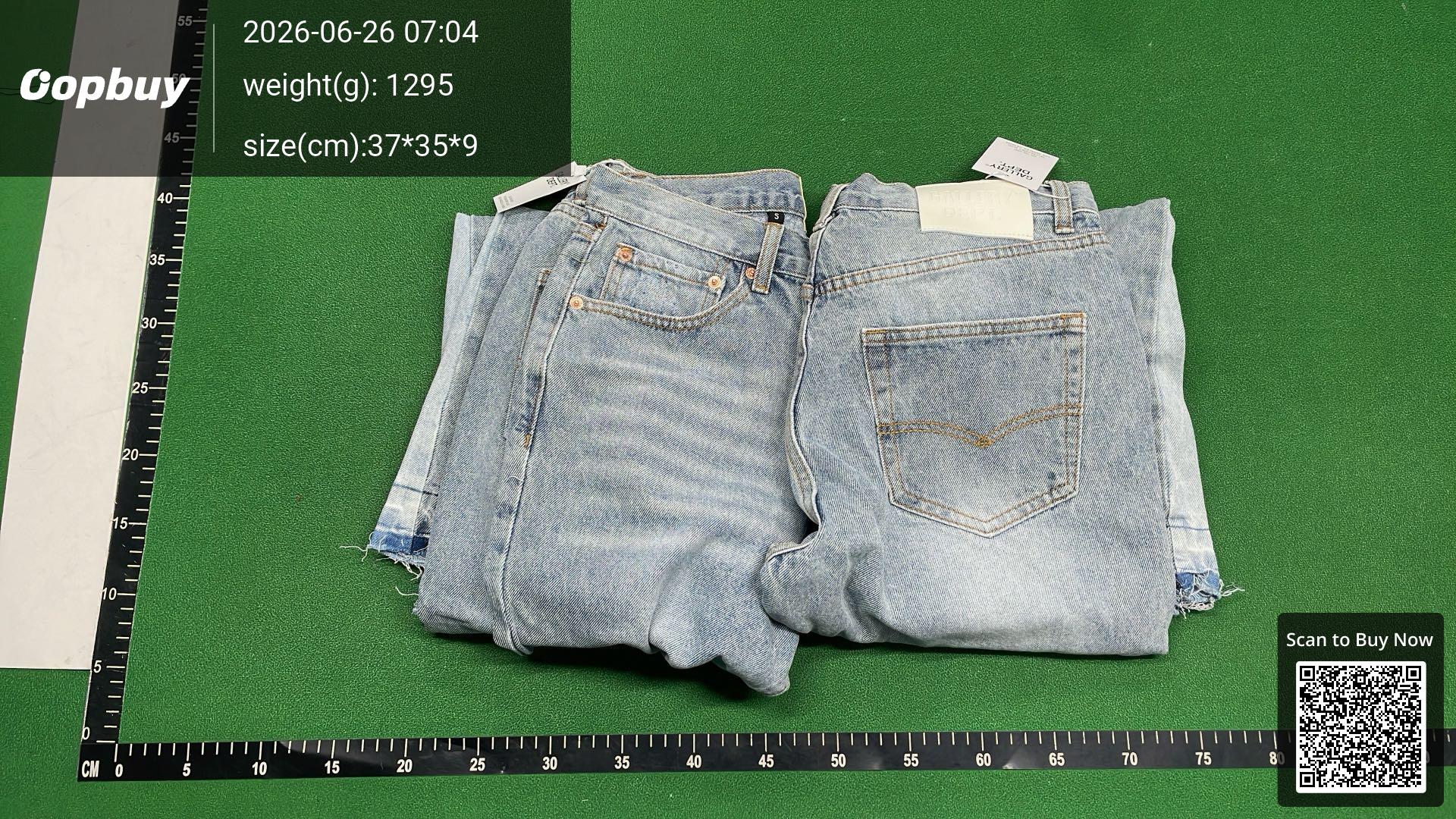 Foto QC 8 de Gallery Dept. La Flare Jeans Washed Black Blue