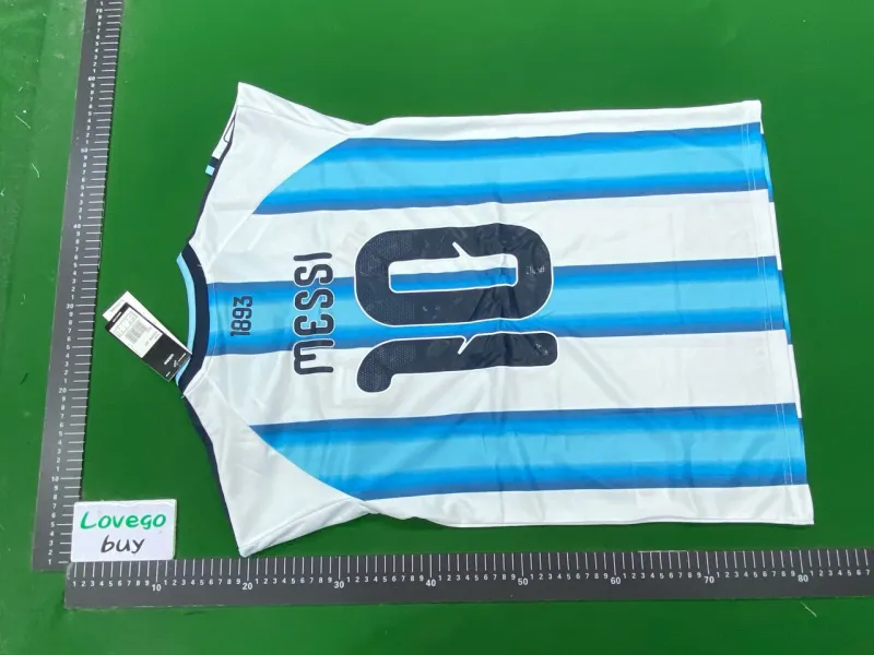 Argentina home jersey #10 + world cup armband