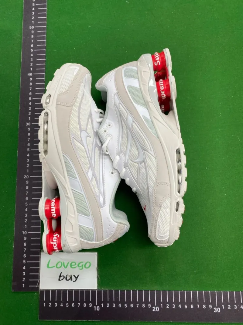 Mike shox ride2 white gray red