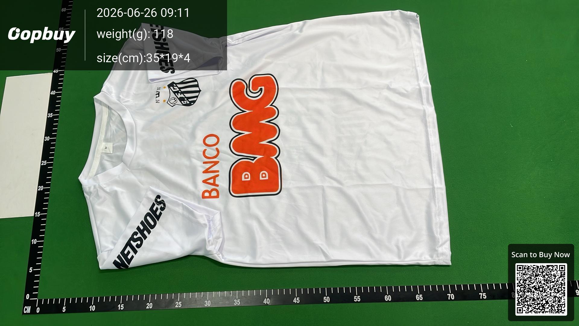 Foto QC 6 de Santos FC Retro 2012 Third Neymar Jr #11 Jersey Turquoise