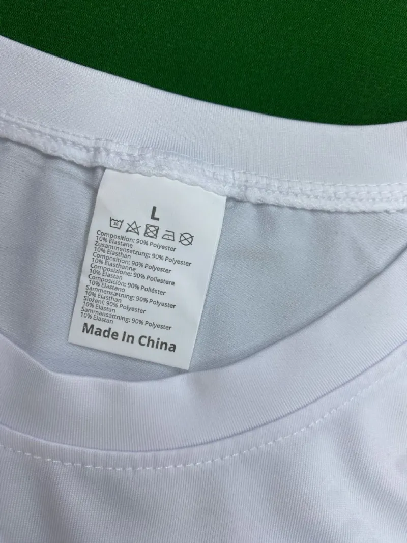 White short sleeves-black logo