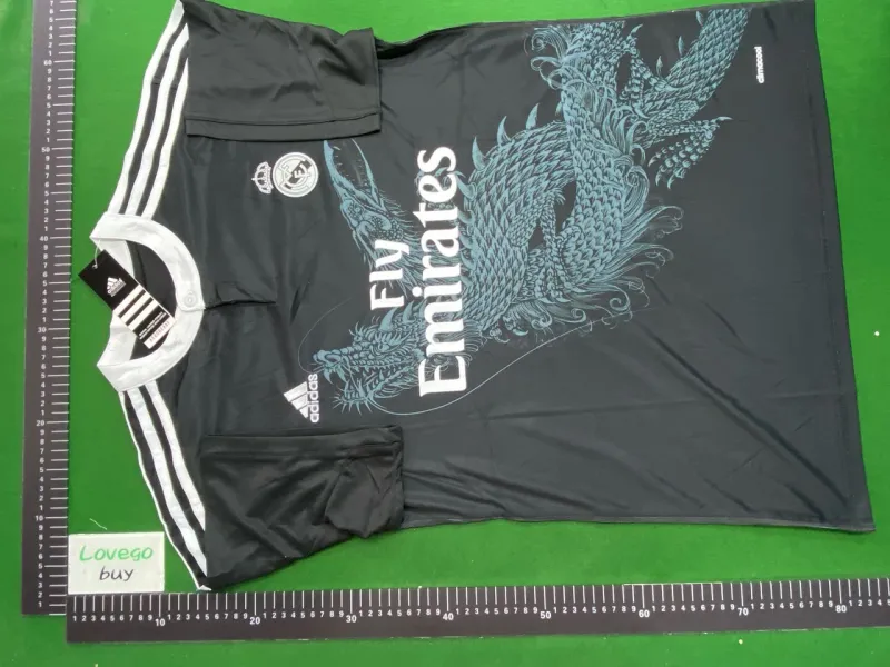 14-15 real madrid black away jersey