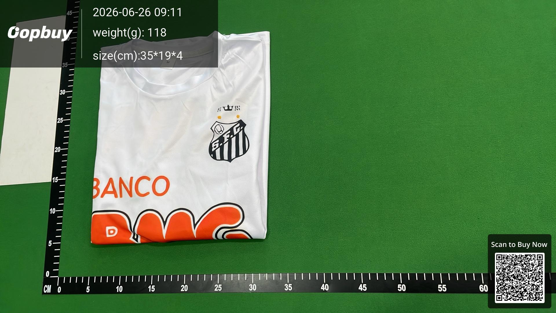Foto QC 8 de Santos FC Retro 2012 Third Neymar Jr #11 Jersey Turquoise