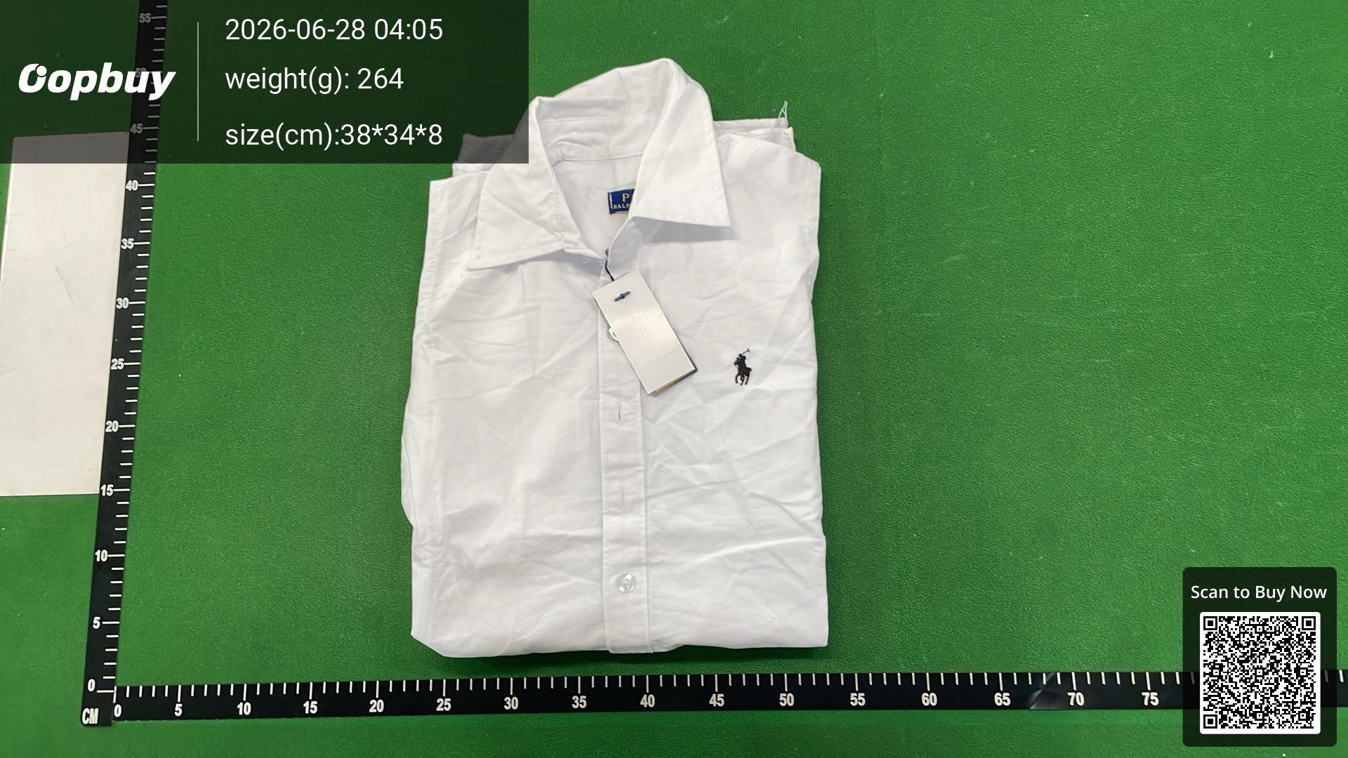 Foto QC 4 de Polo Ralph Lauren A-Line Skirt Belted Oxford Sleeveless Shirt White