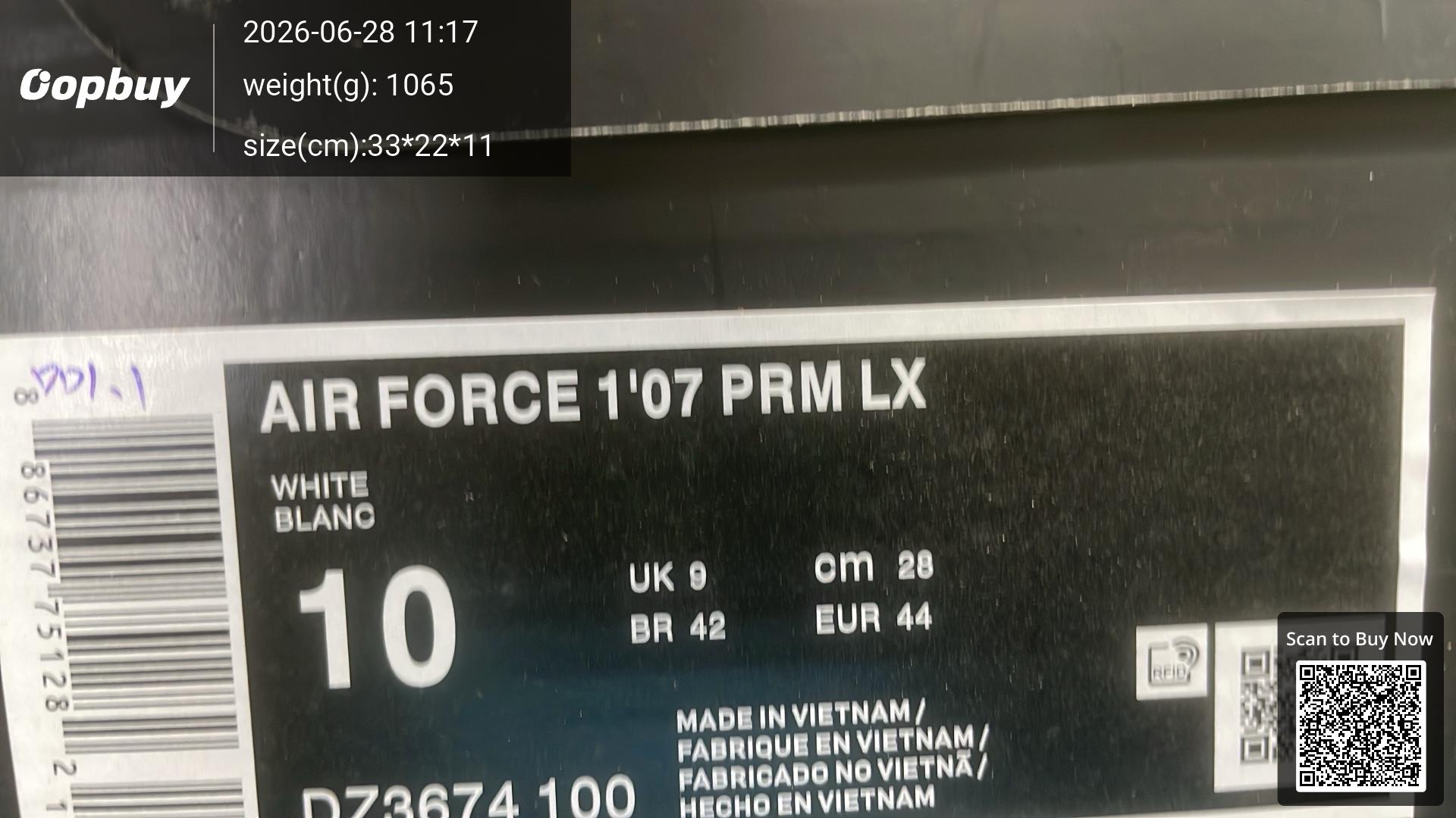 Foto QC 8 de Nike Air Force 1 Low Travis Scott Utopia CW2288-111