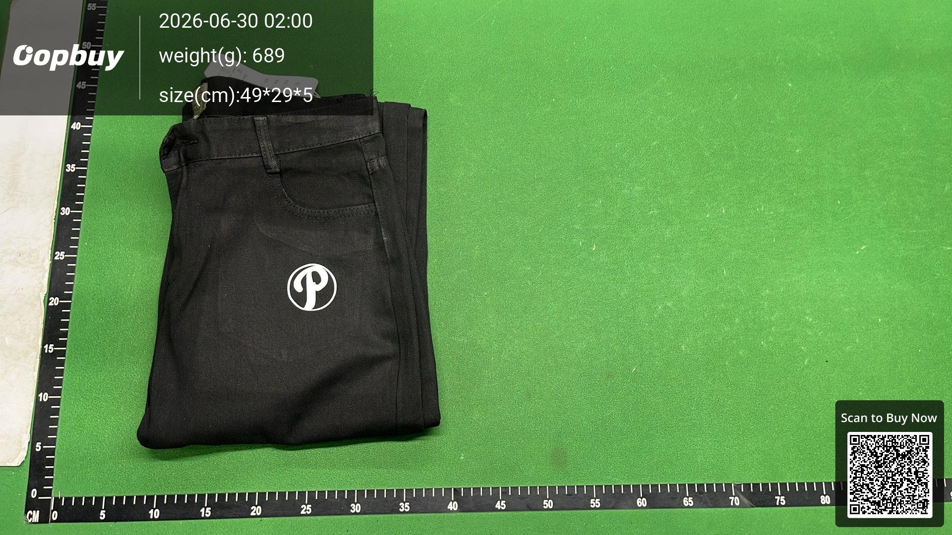 Foto QC 4 de Palace Jeans P-Logo Embroidered Baggy Blue
