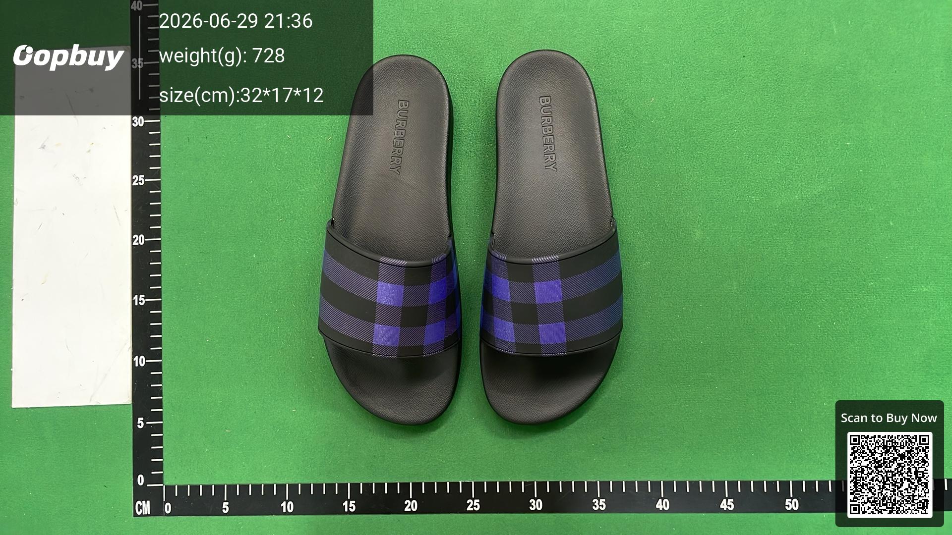 Foto QC 5 de Balenciaga BB Pool Slide Rubber Black White