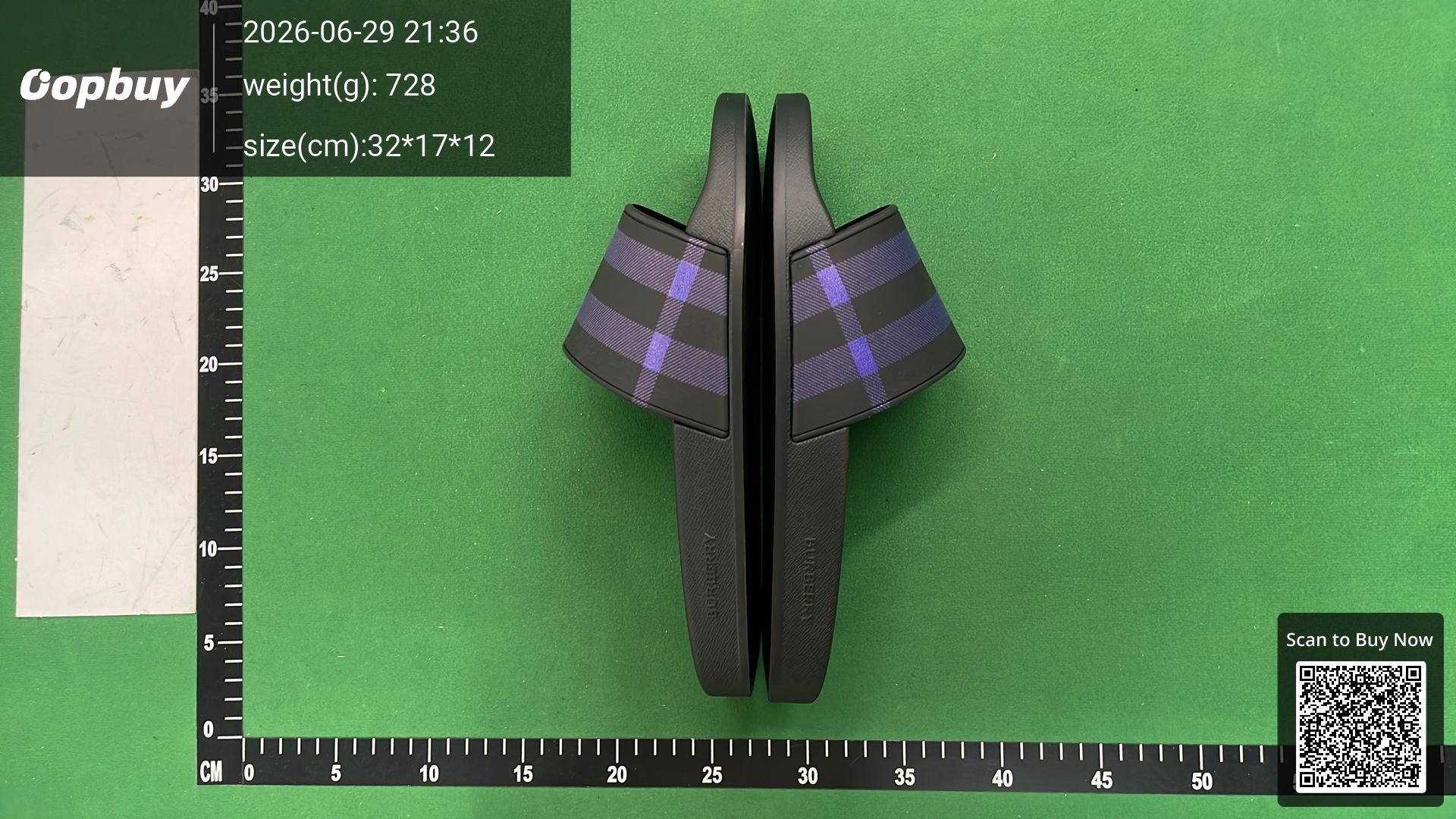 Foto QC 4 de Balenciaga BB Pool Slide Rubber Black White