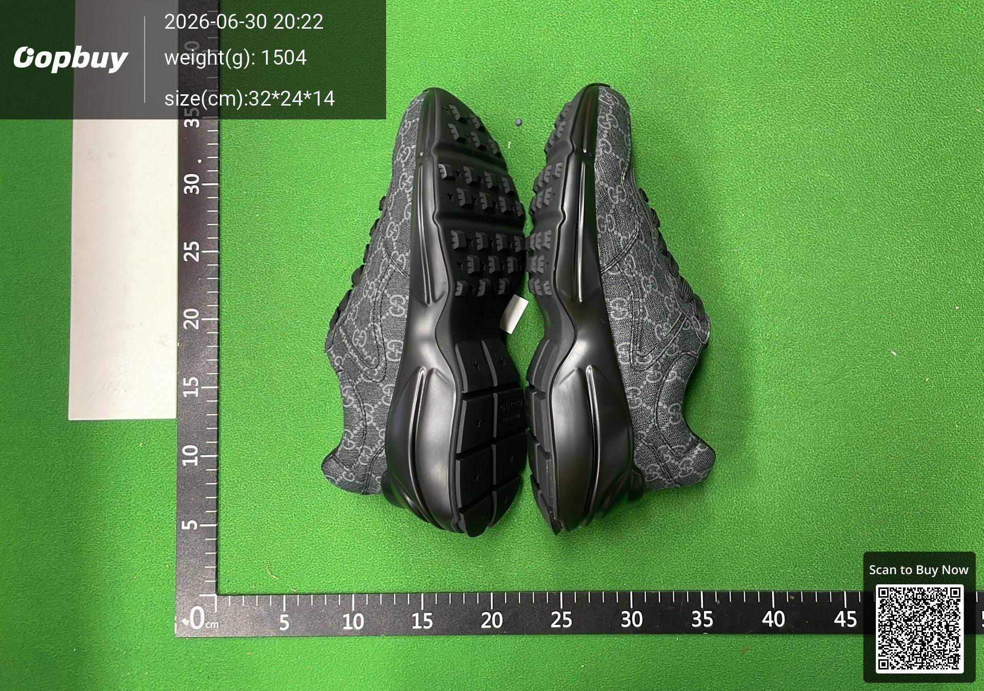 Foto QC 5 de Gucci Rhyton Low GG Supreme Monogram Blue Navy