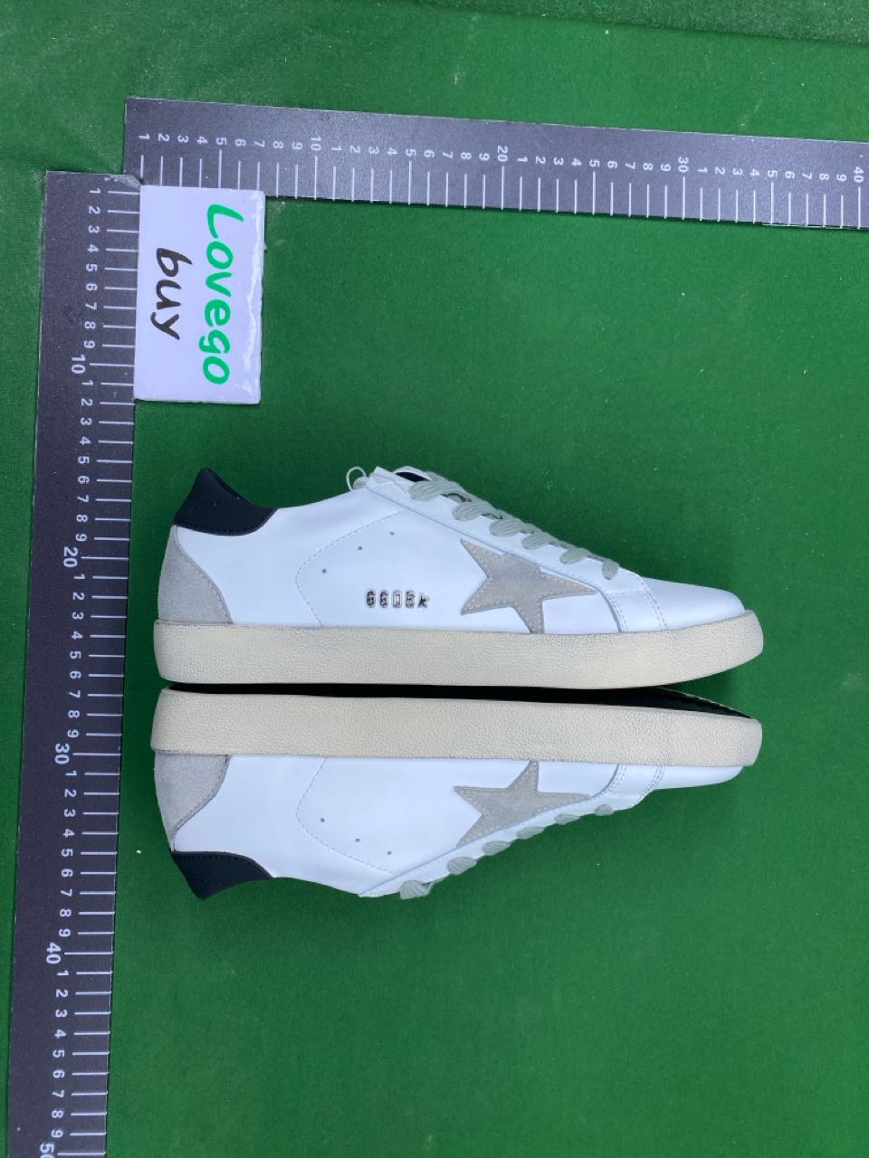 Foto QC 5 de Golden Goose Super-Star Low White Red Black