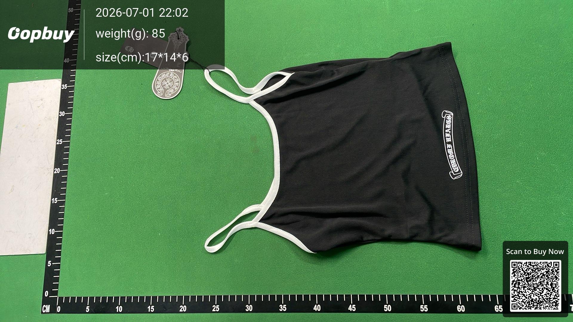 Foto QC 6 de Chrome Hearts Tank Horseshoe Floral Logo Contrast Trim Grey White