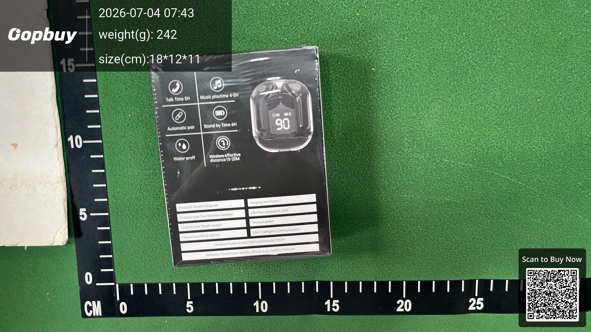 Foto QC 5 de Other Wireless Bluetooth Earphones HK6 Digital Display