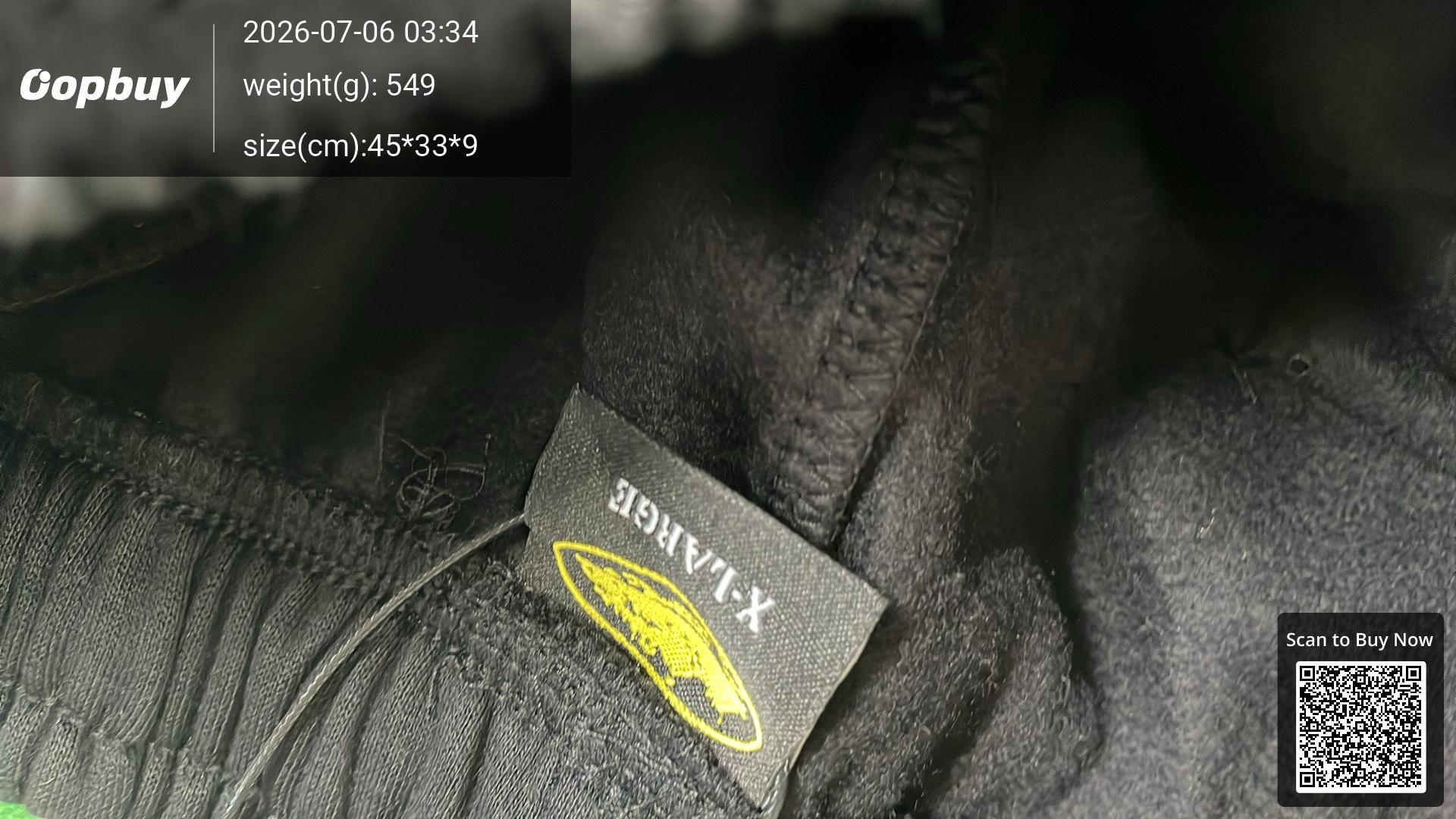 Foto QC 1 de Corteiz 3 Star Crest Track Jacket Black