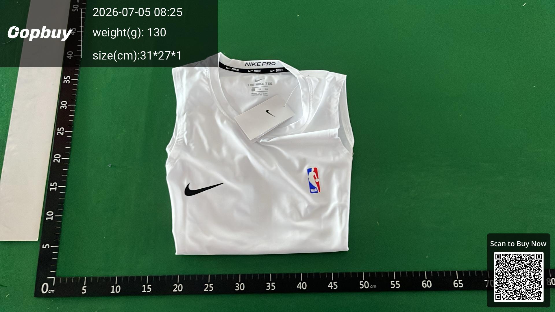 Foto QC 8 de NBA x Nike NBA Pro Dri-FIT Sleeveless Jersey Black