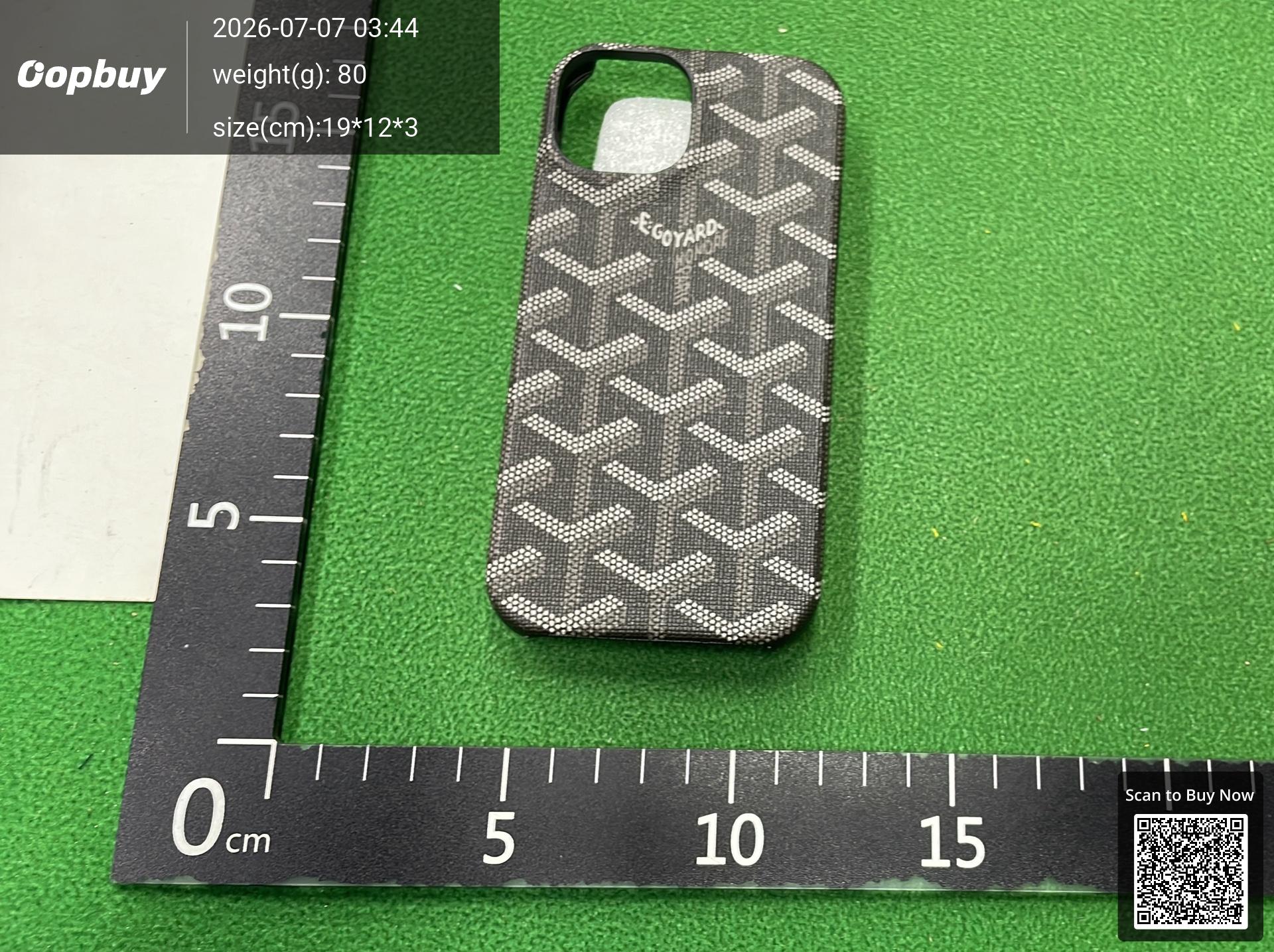 Foto QC 6 de Goyard Goyardine Case for iPhone 11 Pro Max Pink
