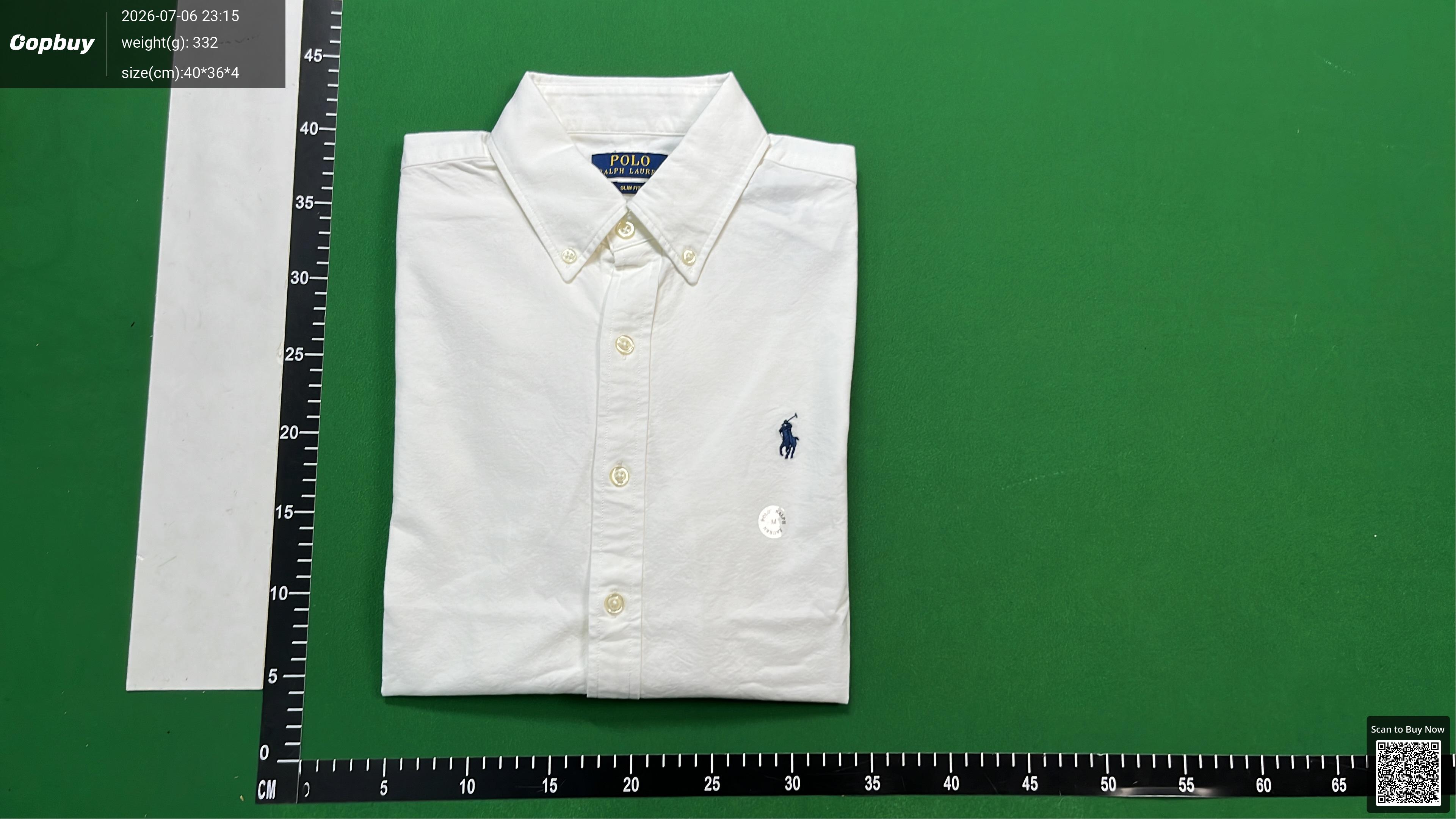 Foto QC 4 de Polo Ralph Lauren Shirt Pony Embroidery Oxford Green