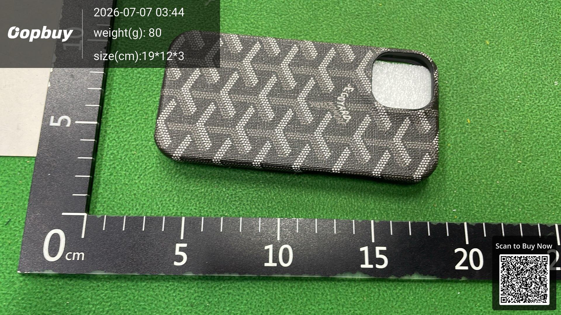 Foto QC 4 de Goyard Goyardine Case for iPhone 11 Pro Max Pink