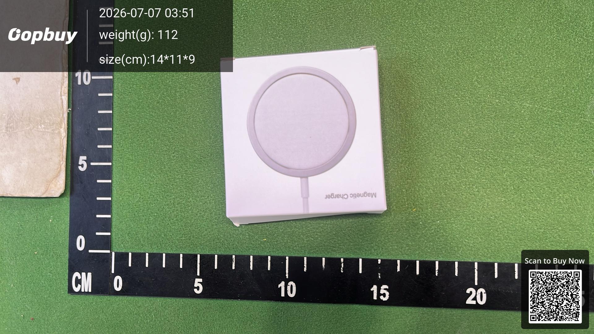 Foto QC 8 de Apple MagSafe Charger for iPhone White