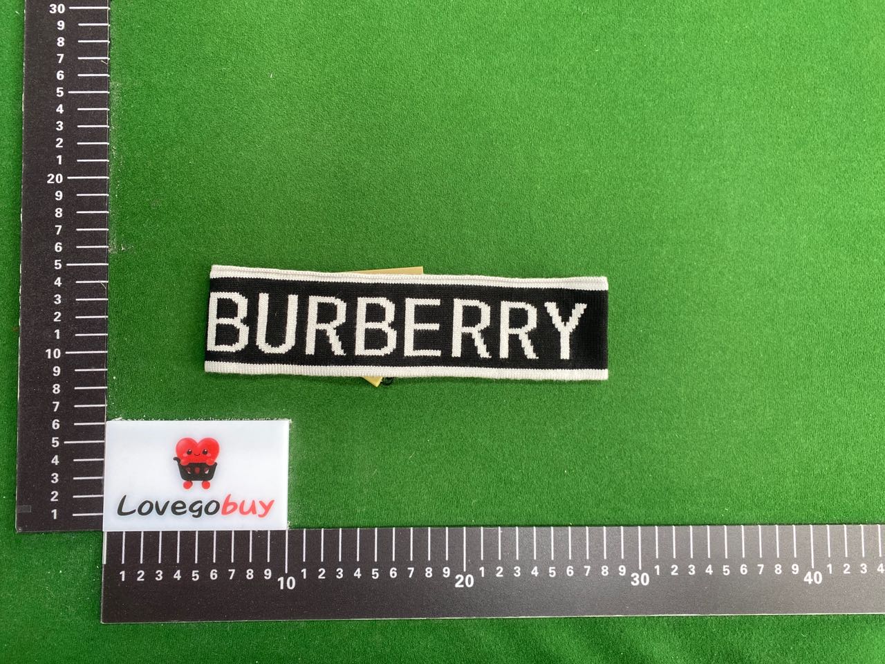Foto QC 3 de Burberry Logo Headband Beige