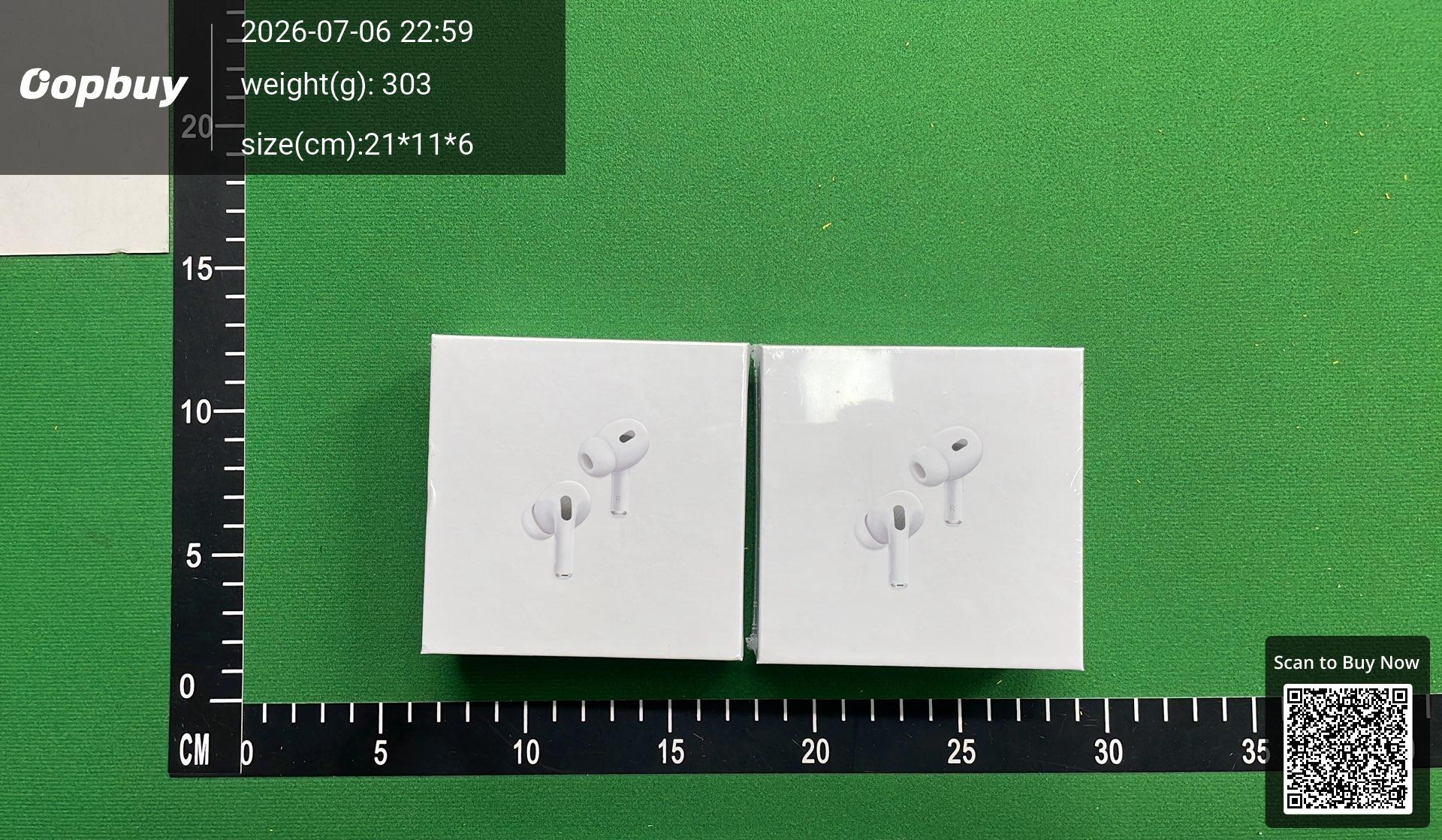 Foto QC 3 de Apple AirPods Pro (3rd generation) MagSafe Charging Case (USB-C) White