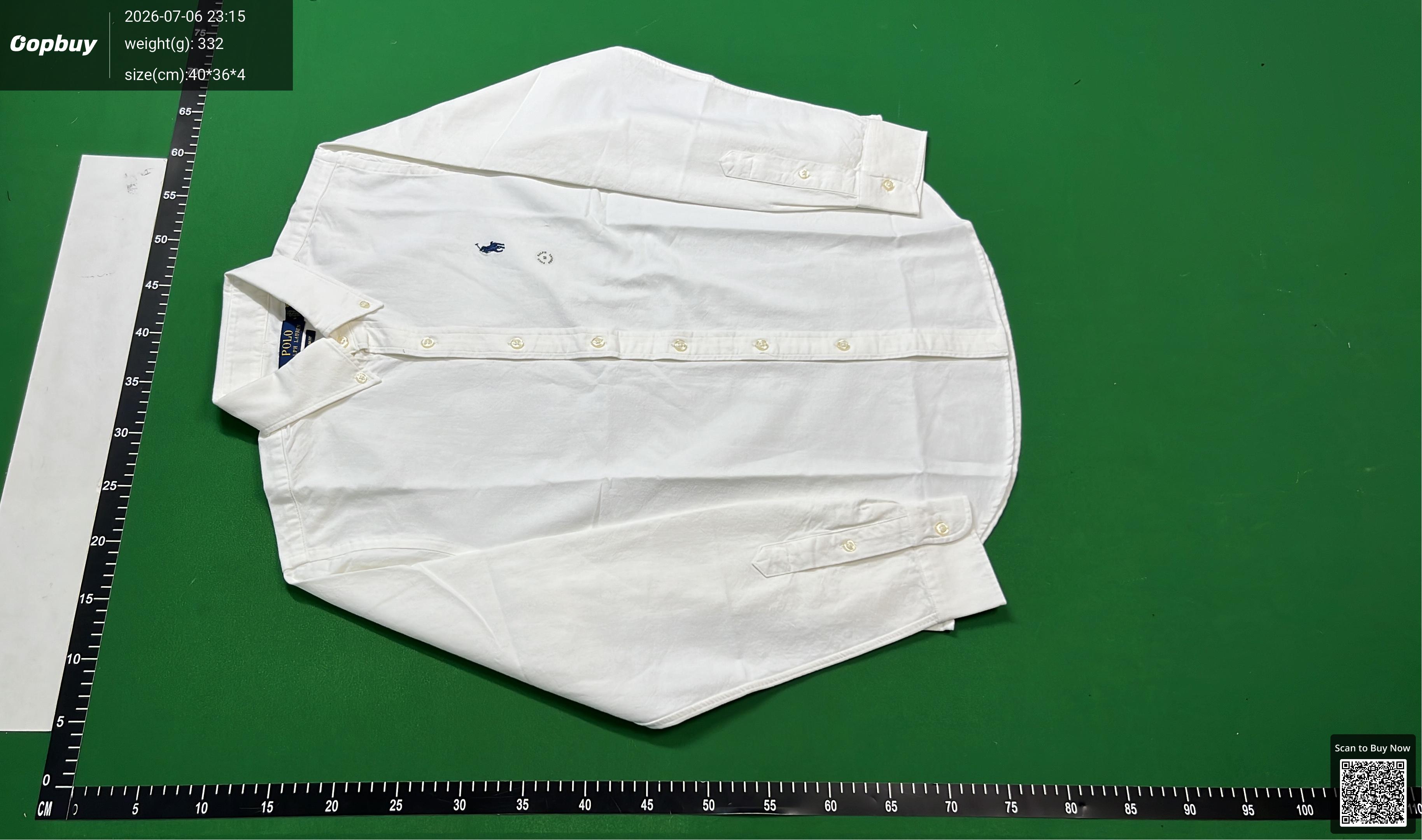 Foto QC 2 de Polo Ralph Lauren Shirt Pony Embroidery Oxford Green