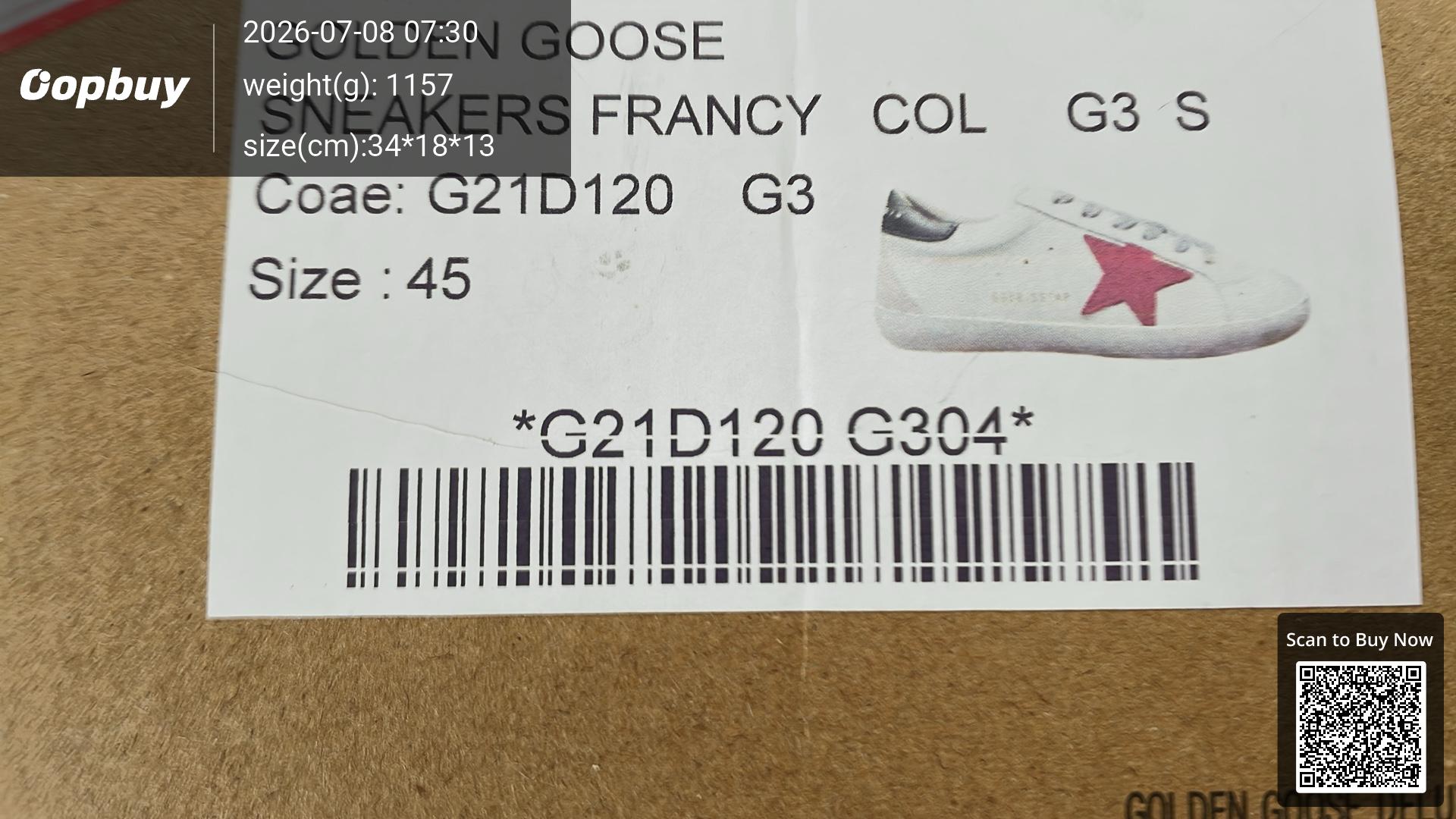 Foto QC 8 de Golden Goose Super-Star Low White Pink Silver