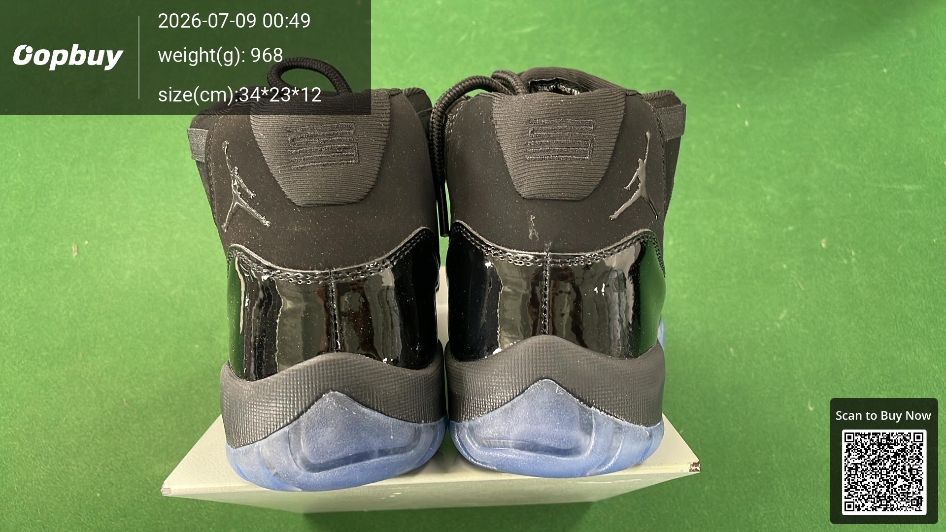 Foto QC 3 de Jordan 11 Retro Gamma Blue 378037-006