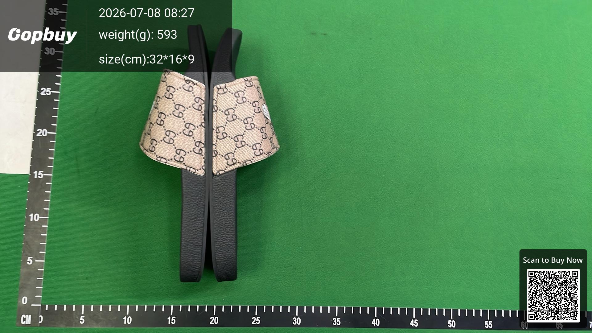 Foto QC 4 de Gucci Pursuit Slide Rubber Bee Print