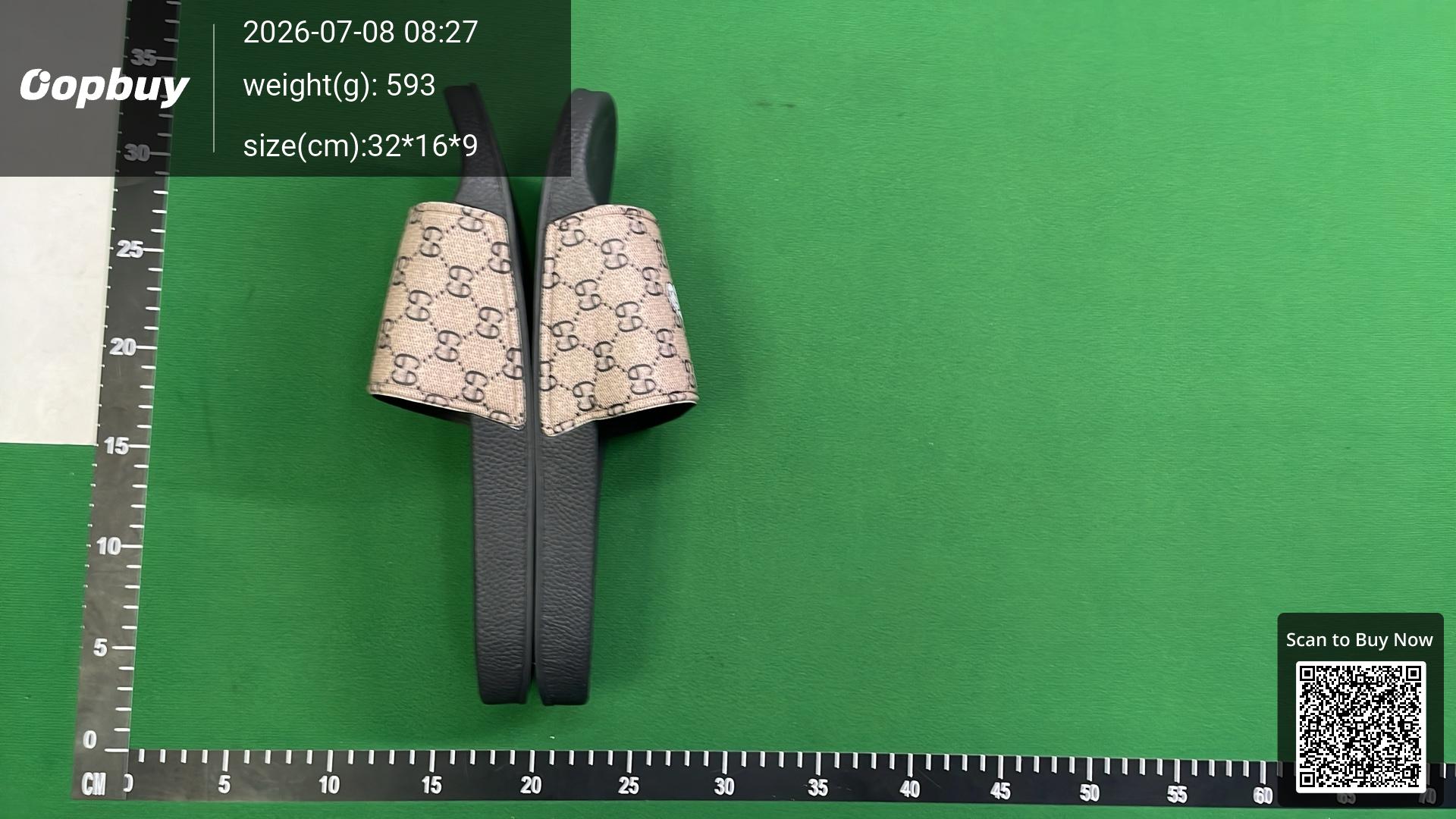 Foto QC 3 de Gucci Pursuit Slide Rubber Bee Print