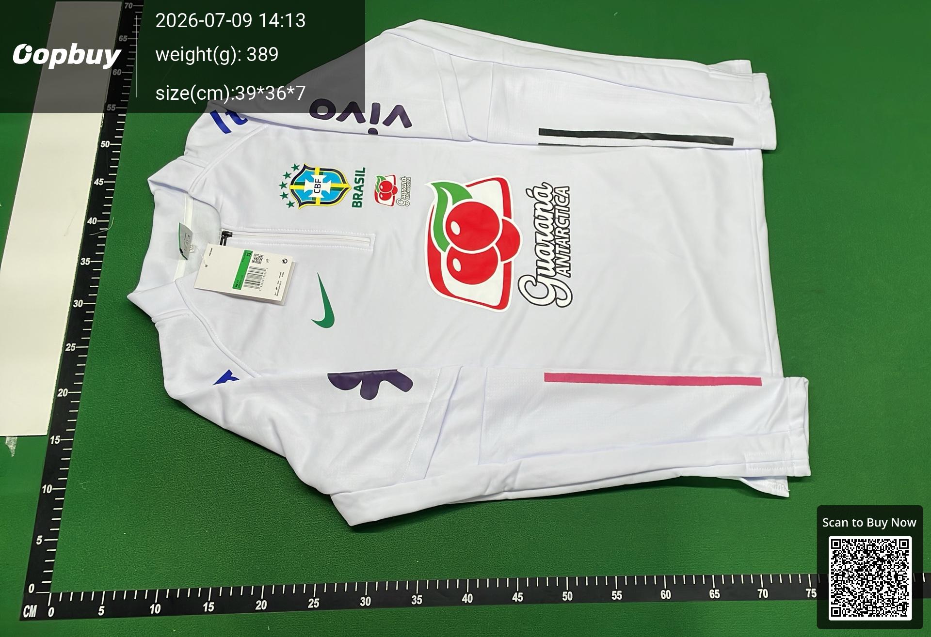 Foto QC 2 de Nike x Brasil 2022/23 Training Drill Top Black