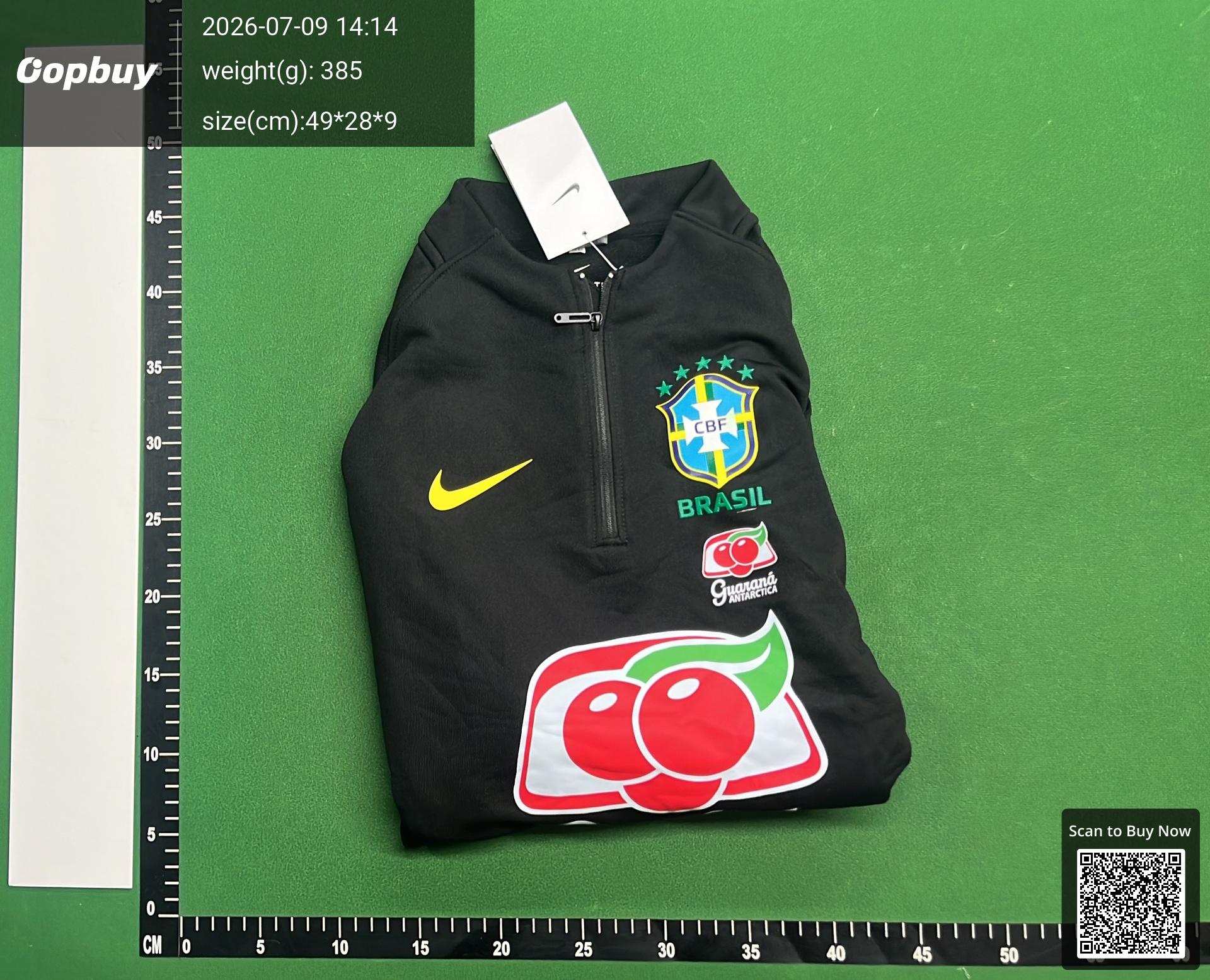 Foto QC 8 de Nike x Brasil 2022/23 Training Drill Top Black
