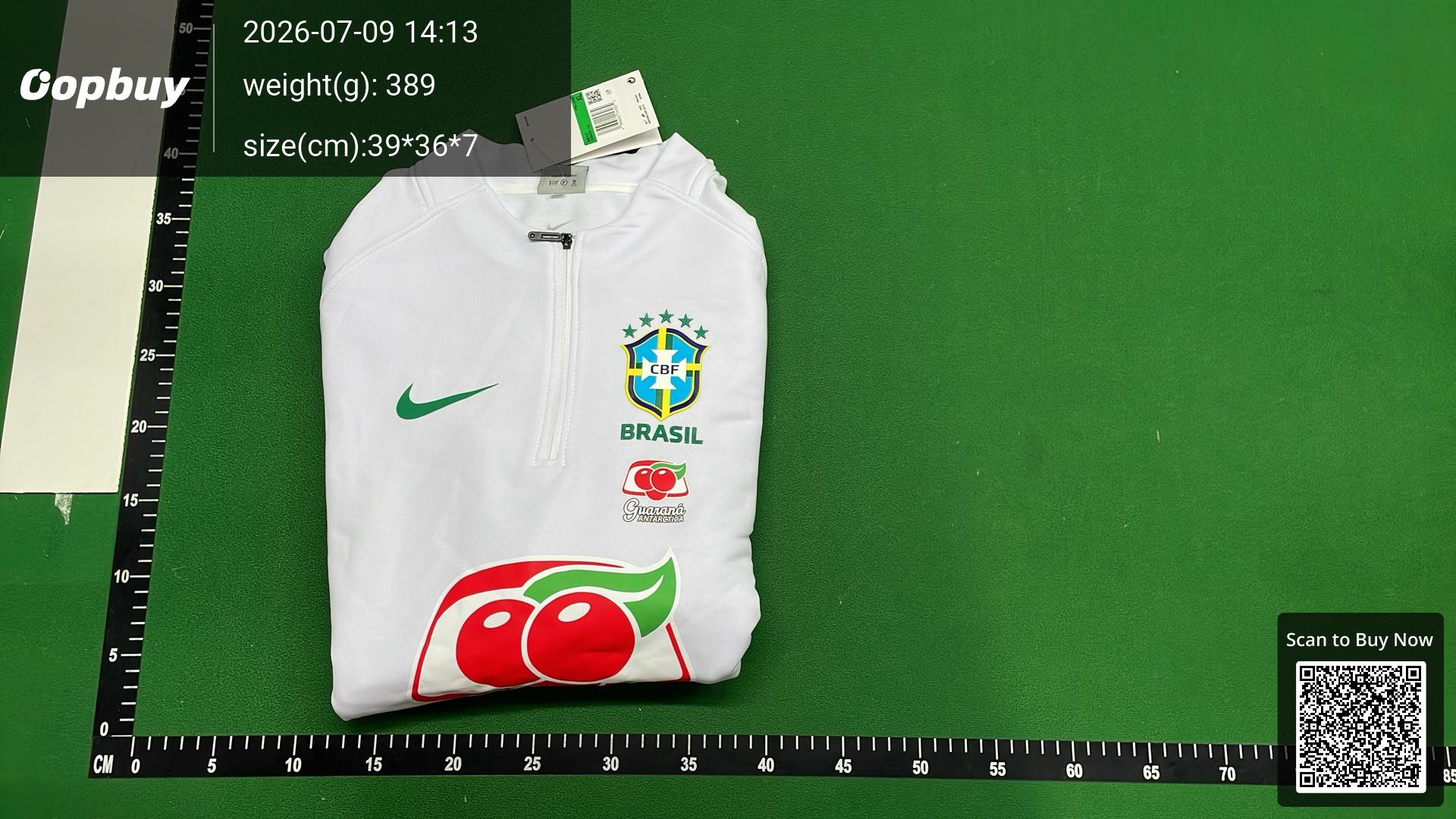 Foto QC 4 de Nike x Brasil 2022/23 Training Drill Top Black