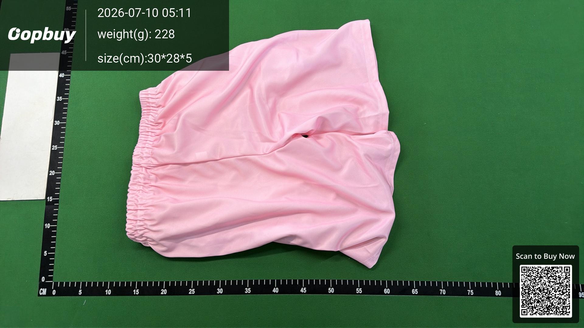 Foto QC 7 de Palm Angels Sweat Shorts Rainbow Side Stripe White