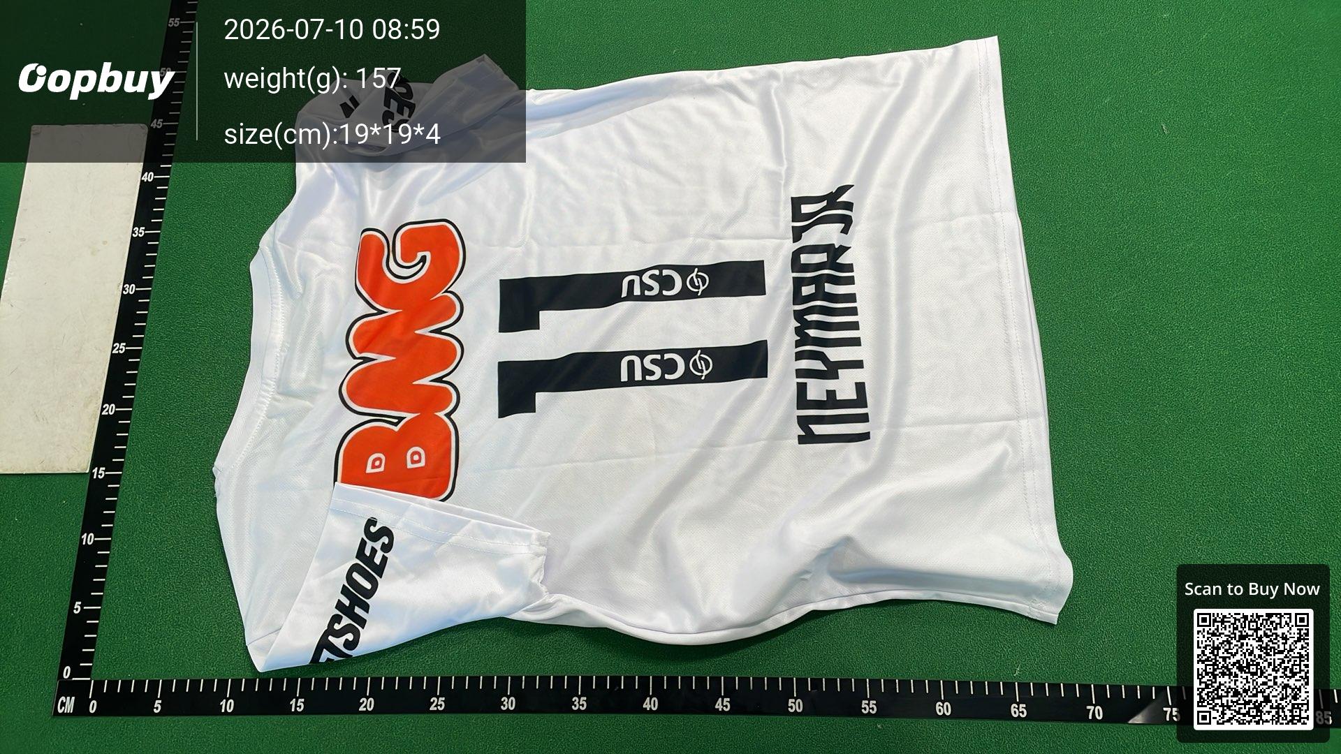 Foto QC 3 de Santos FC Retro 2012 Third Neymar Jr #11 Jersey Turquoise
