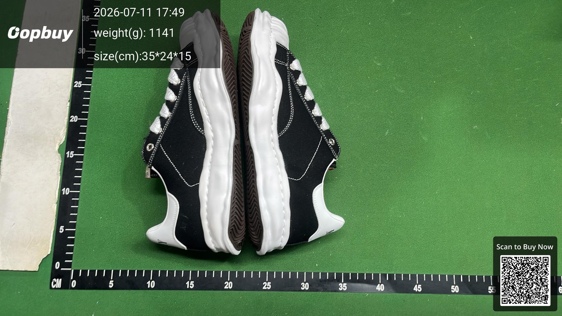 Foto QC 5 de Maison Mihara Yasuhiro Blakey Canvas Low OG Sole All Black