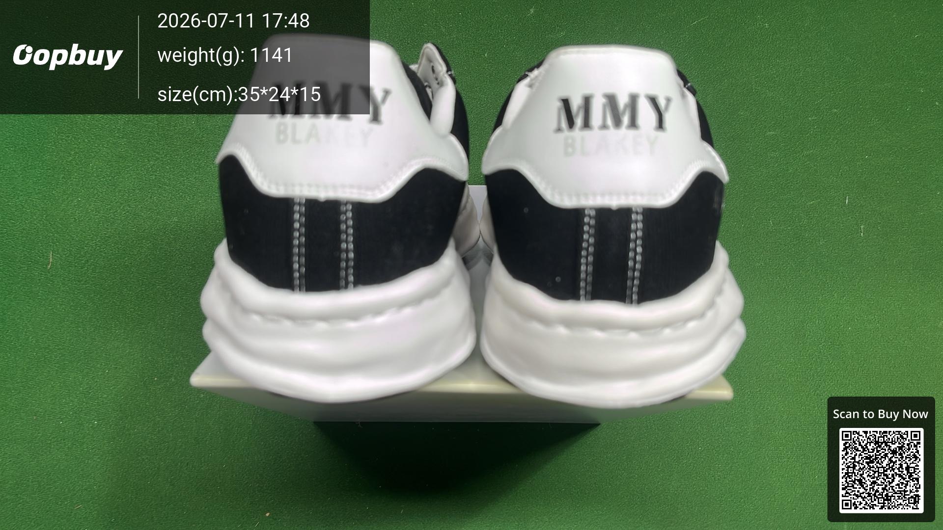 Foto QC 3 de Maison Mihara Yasuhiro Blakey Canvas Low OG Sole All Black