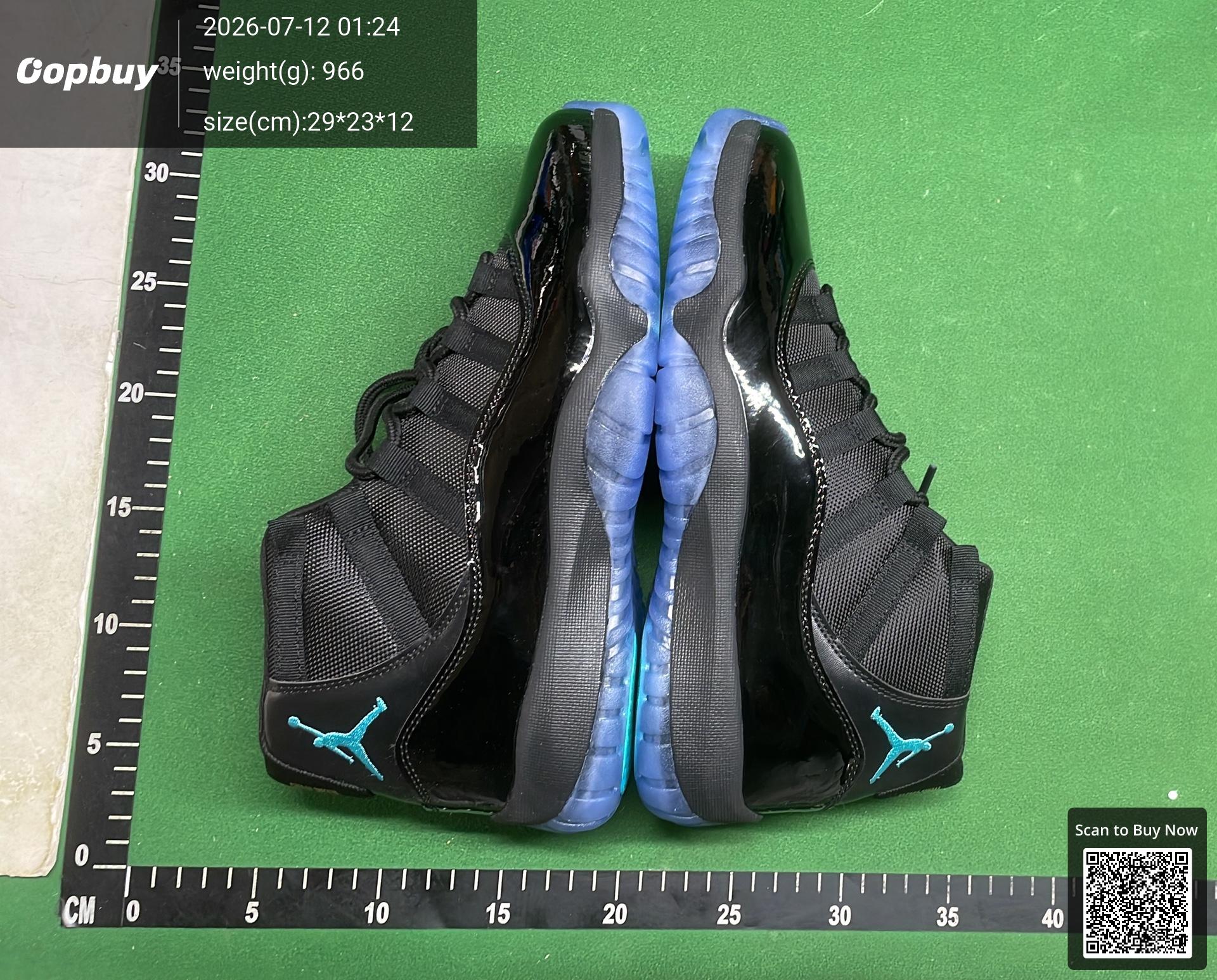 Foto QC 5 de Jordan 11 Retro Gamma Blue 378037-006