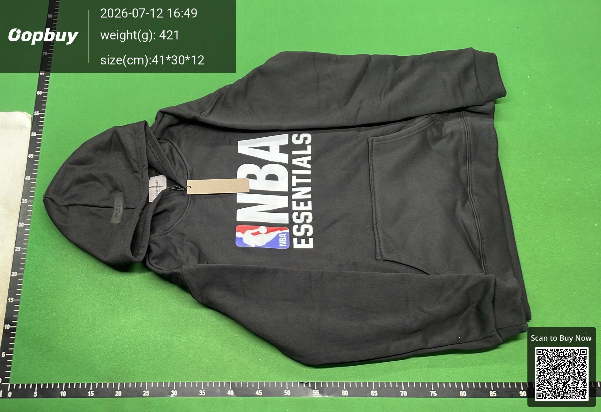 Foto QC 6 de Fear of God NBA Essentials Sweatpants Black