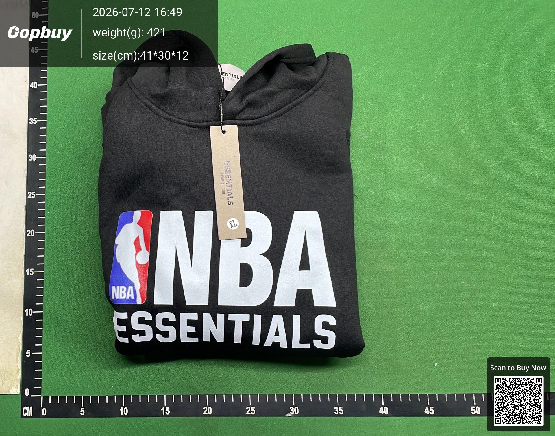 Foto QC 8 de Fear of God NBA Essentials Sweatpants Black