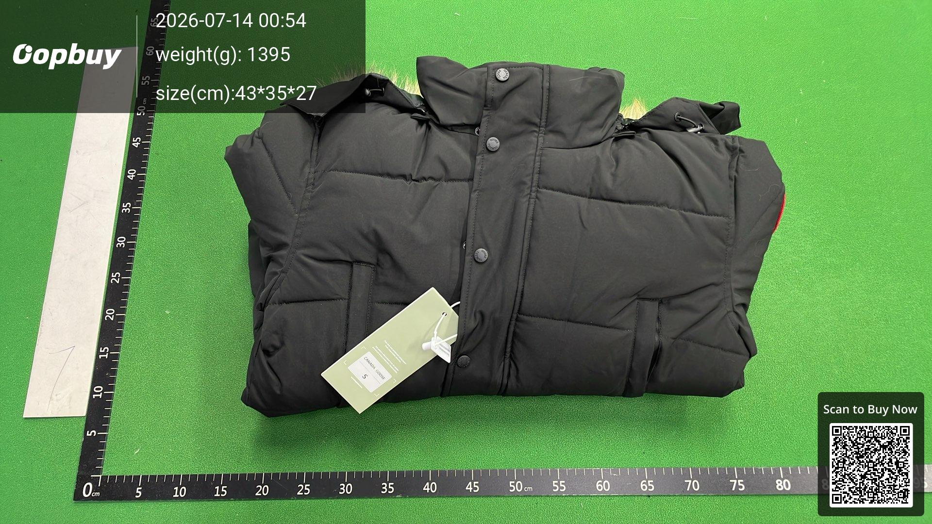 Foto QC 4 de Canada Goose Wyndham Parka Down Jacket Black