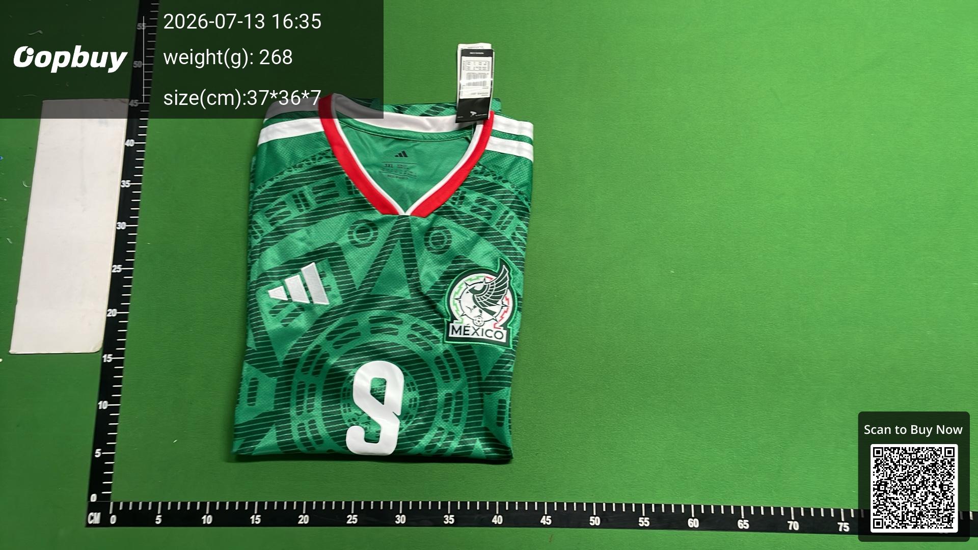 Foto QC 8 de Argentina 2026 World Cup Home Messi Jersey Light Blue/White