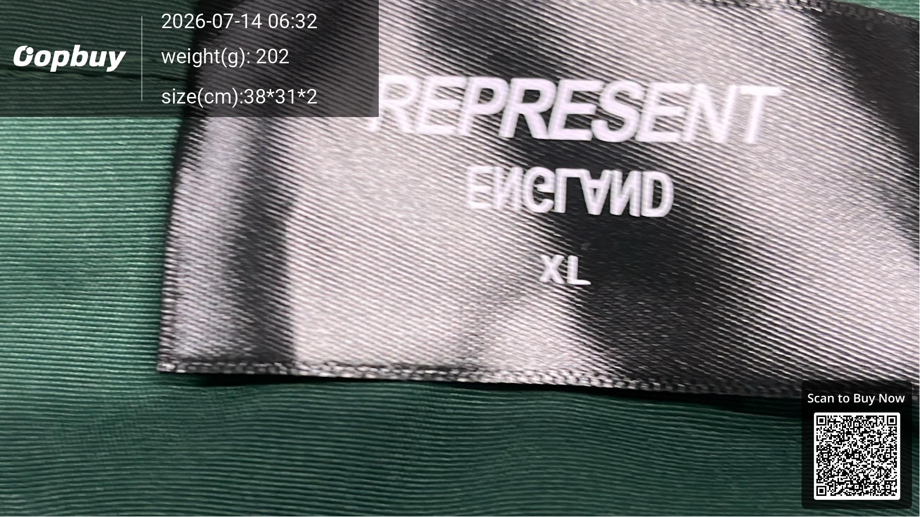 Foto QC 5 de Represent Initial Short Sleeve Shirt Olive