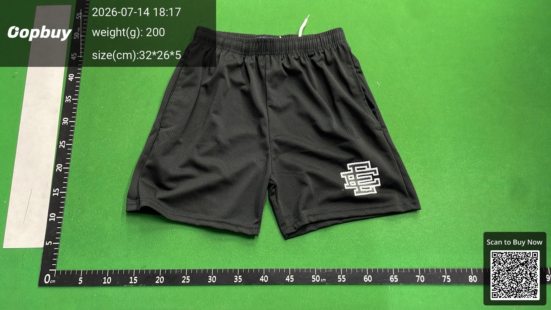 Foto QC 2 de Eric Emanuel Basketball Shorts Mesh Clouds Blue
