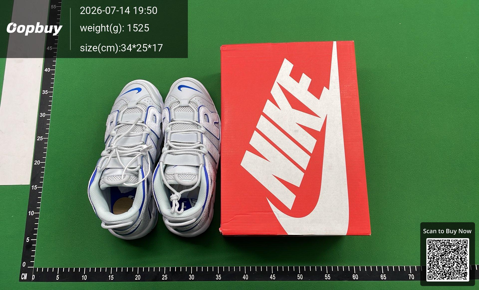 Foto QC 1 de Nike Air More Uptempo '96 White Deep Royal Blue 921948-101